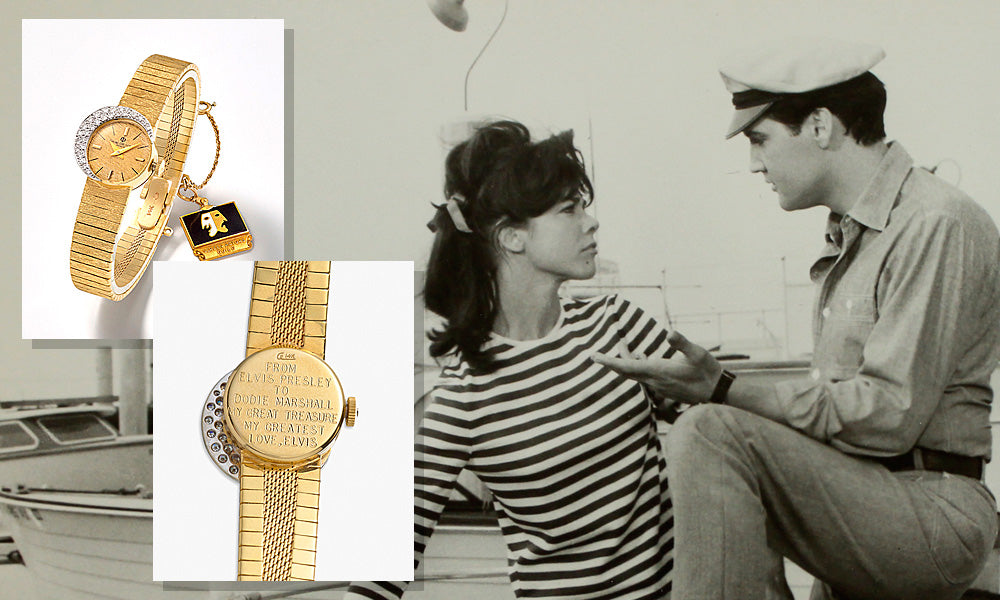 Vintage Baume and Mercier Watch Engraved and Gifted by Elvis Presley Auctioned - April 2024