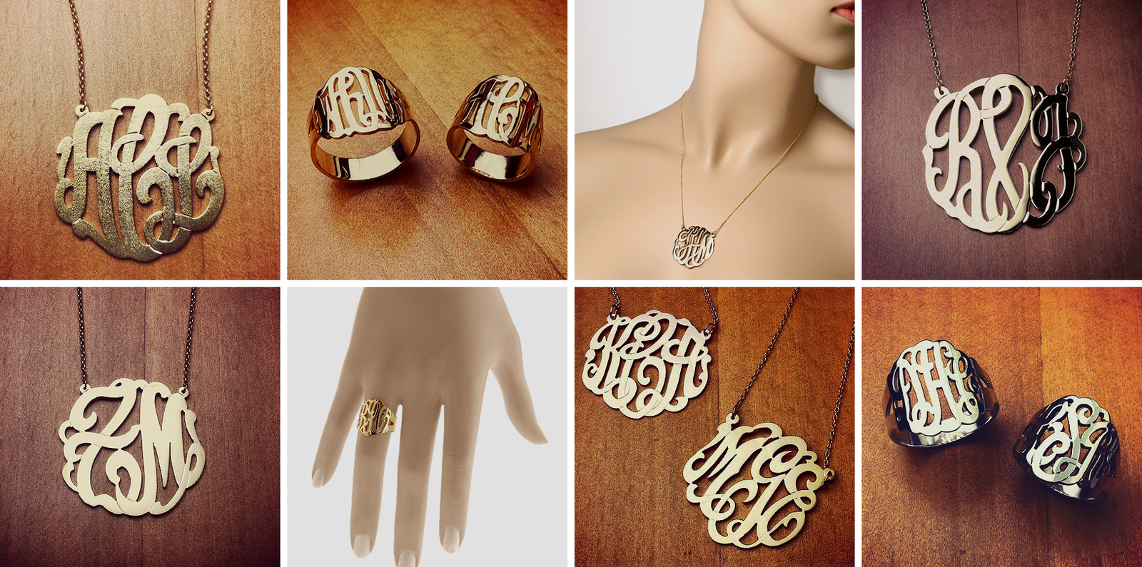 Monogram Jewelry
