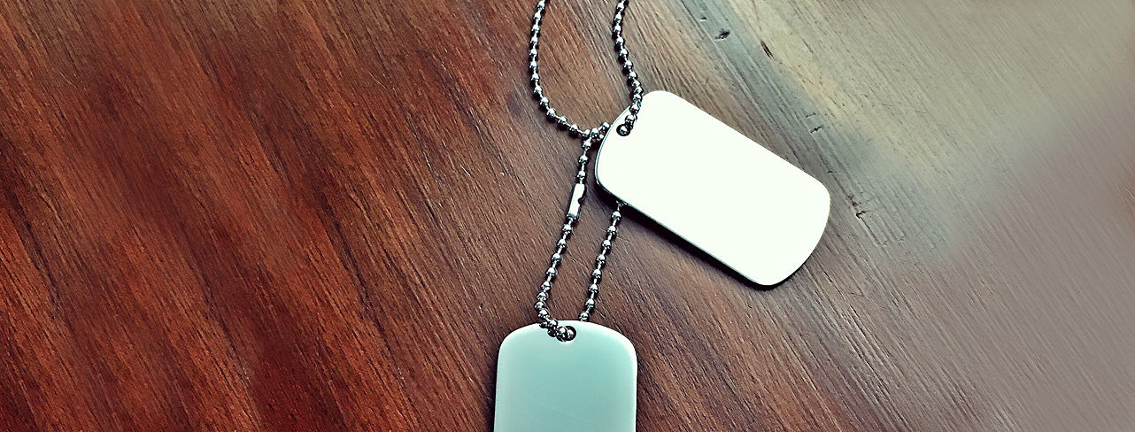 Stainless Steel Dog Tag Necklaces