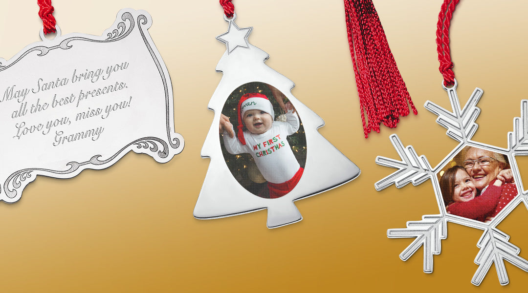 Custom Engraved Christmas Ornaments