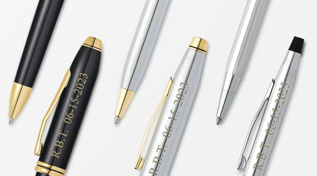Custom Engraved Cross Pens - Sandy Steven Engravers (New York)
