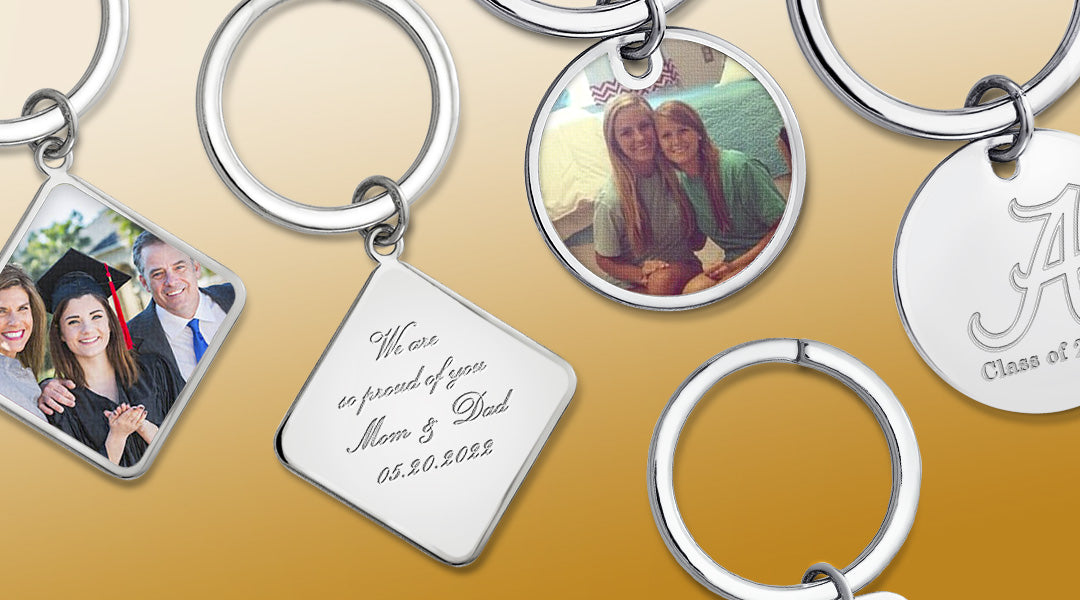 Custom Engraved Personalized Keychains - Sandy Steven Engravers