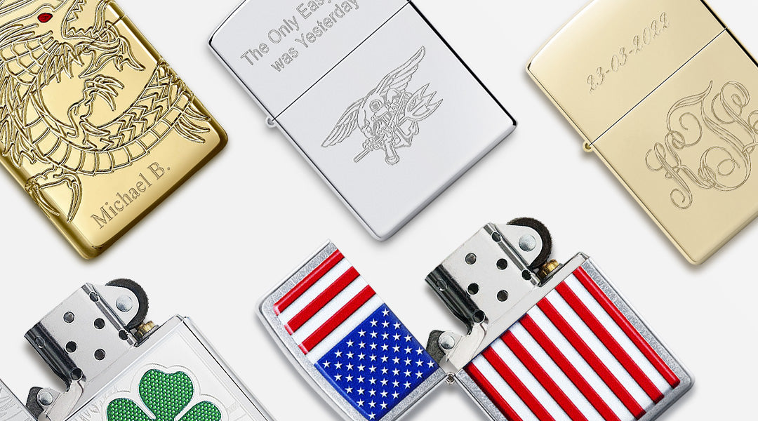 Custom Engraved Zippo Lighters from Sandy Steven Engravers (New York)