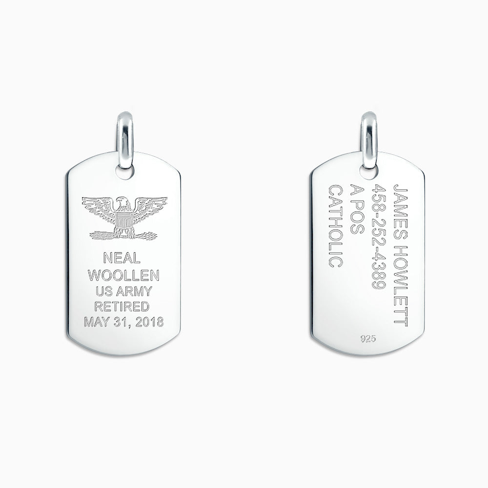 silver950 【2枚組】dog tag handmade silver950【2枚組】dog tag handmade ご好評頂いておりますloose