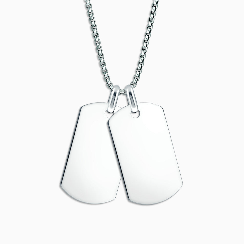 silver950 【2枚組】dog tag handmade silver950【2枚組】dog tag handmade ご好評頂いておりますloose