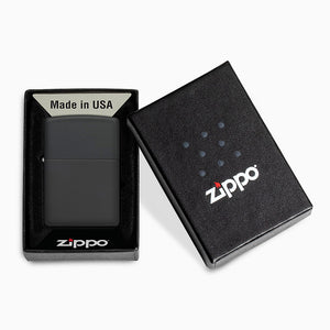 Engravable Black Matte Classic Zippo Lighter