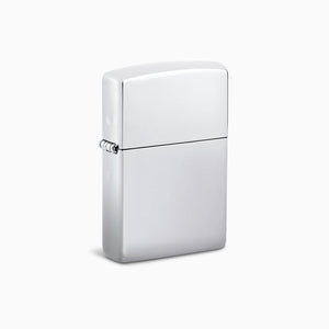 L260321 - Engravable High Polish Chrome Zippo Armor Lighter.