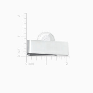 Engravable Classic Sterling Silver Money Clip