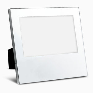 Engravable Silver Tone Oversized 4x6 Photo Frame - PFS241030