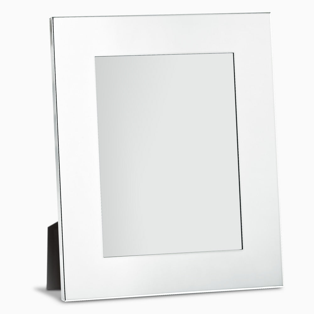 Engravable Silver Plated Wide Edge 8x10 Photo Frame - PFS250710