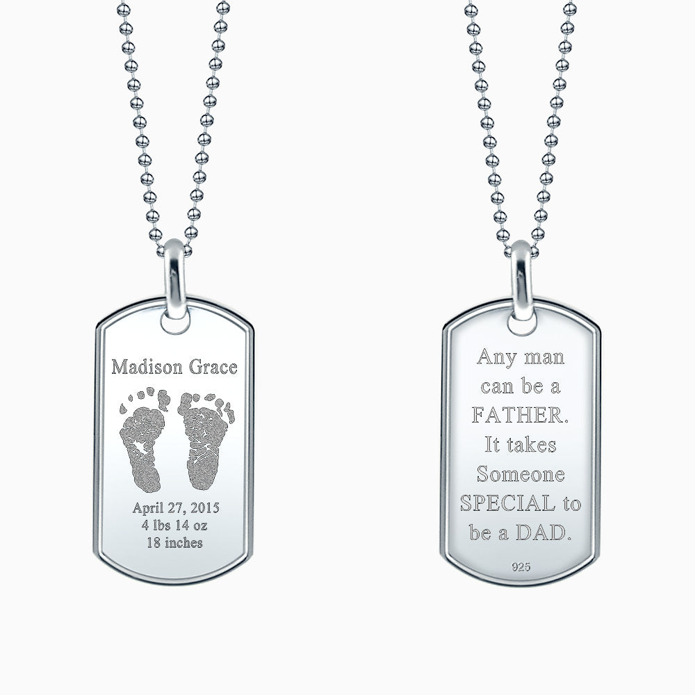 Buy Personalised Baby Feet Necklace Online in India - Etsy