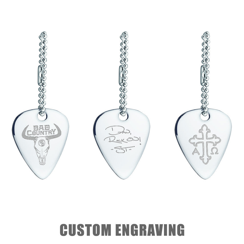 Custom Engraved Etched CHROME PLATED Guitar Neck Plate Custom Engraved Etched CHROME PLATED Guitar Neck Plate